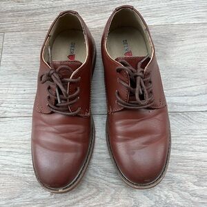 Deer Stags Boy's Rich Brown Derby Shoes